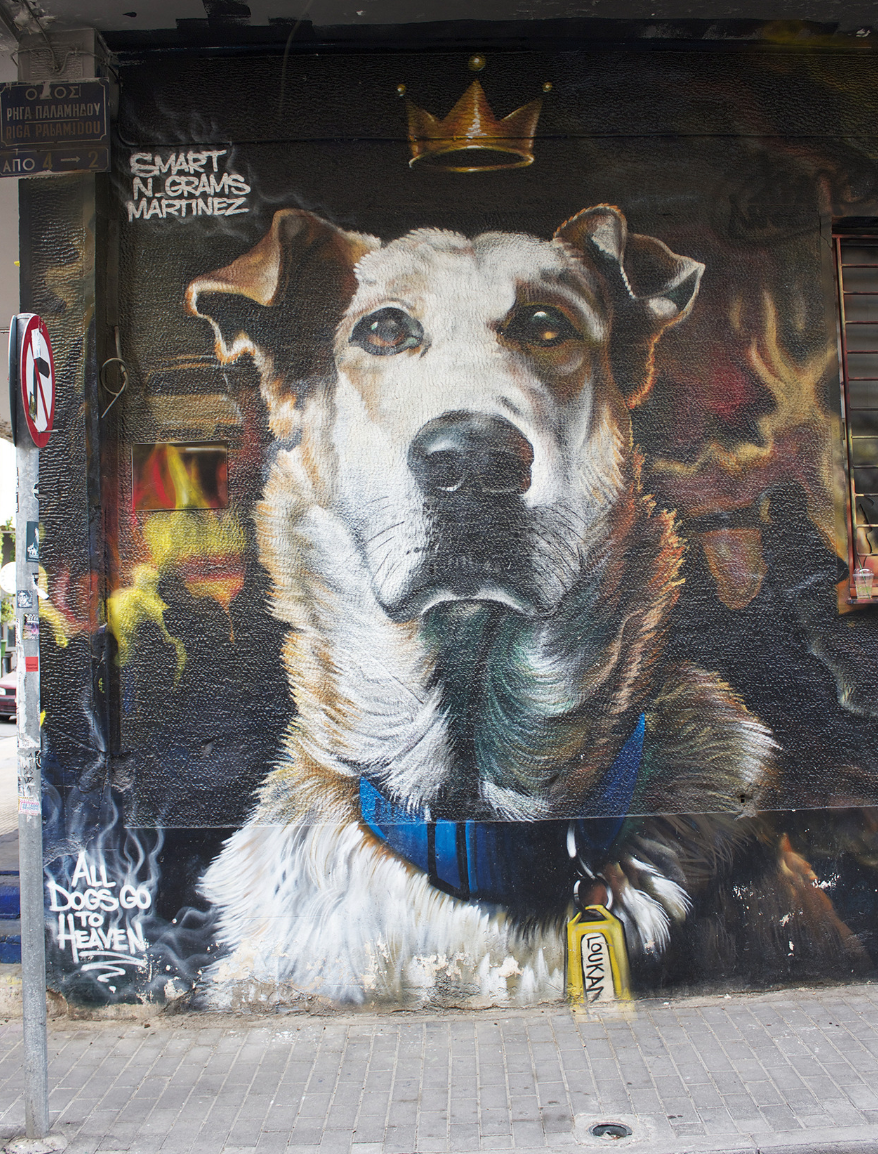 Students solving a street art challenge in Barcelona's El Raval during a self-guided class trip tour.