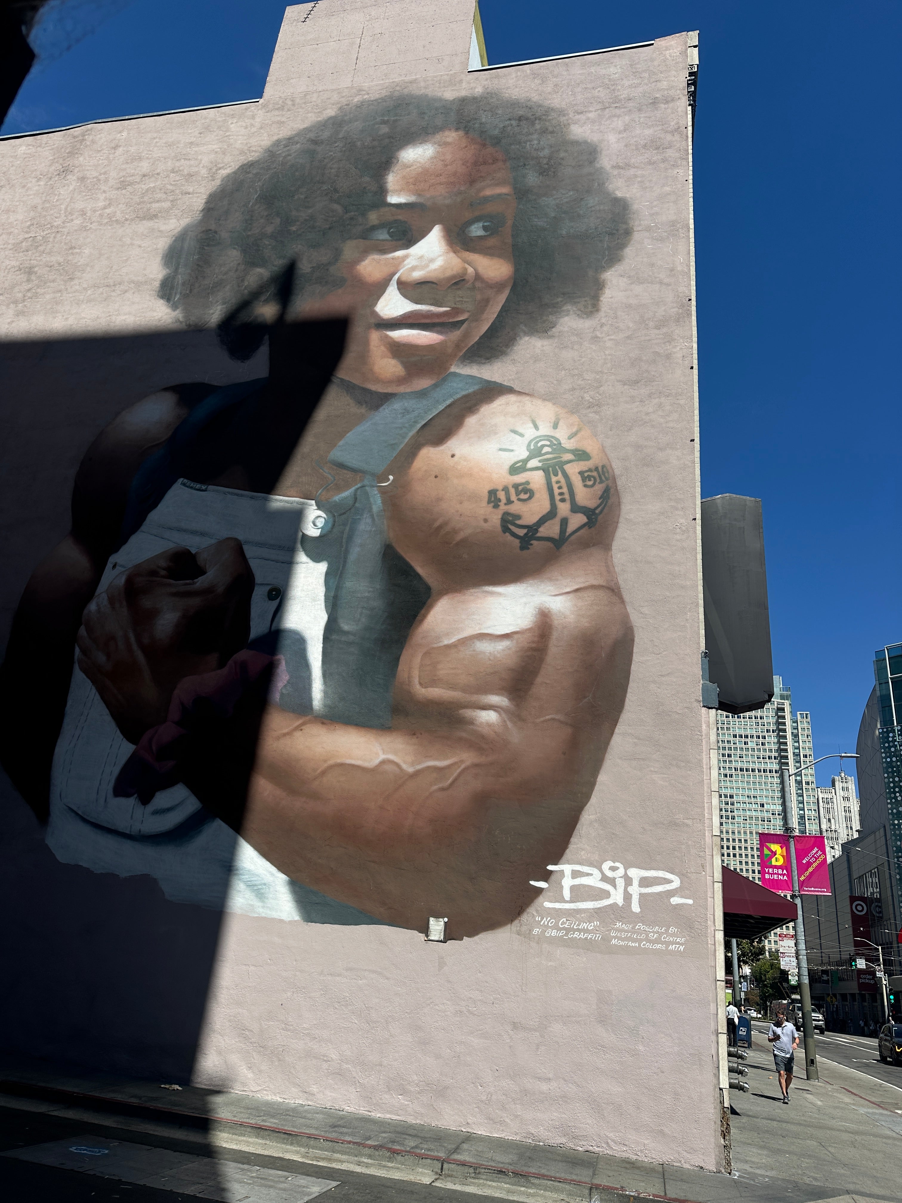 Students checking the live leaderboard on the Street Art Tour San Francisco