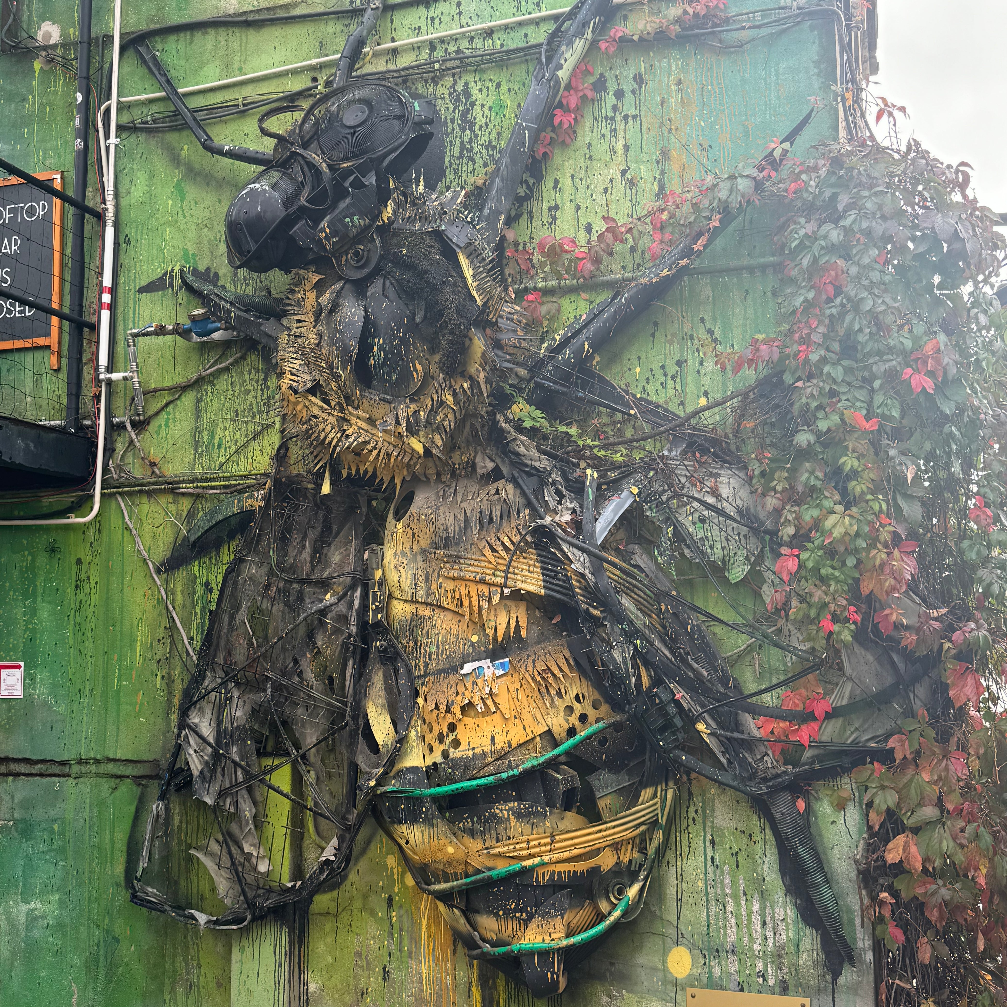 Lisbon Team Building Street Art Walk – explore murals by Bordalo II and Vhils in the LX Factory.