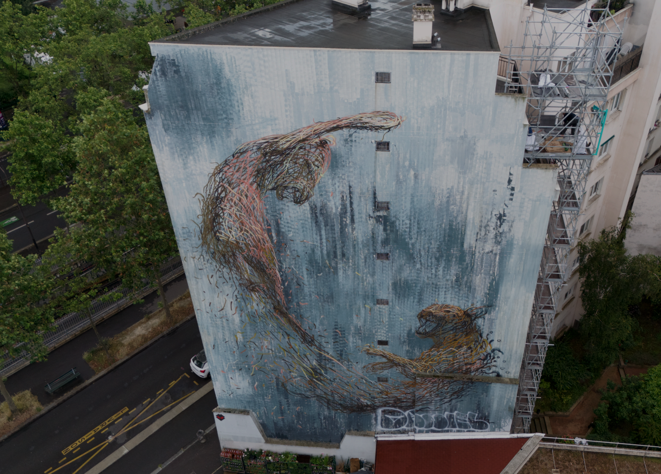 Urban art and team experience combined on the Paris Team Building Street Art Walk in France