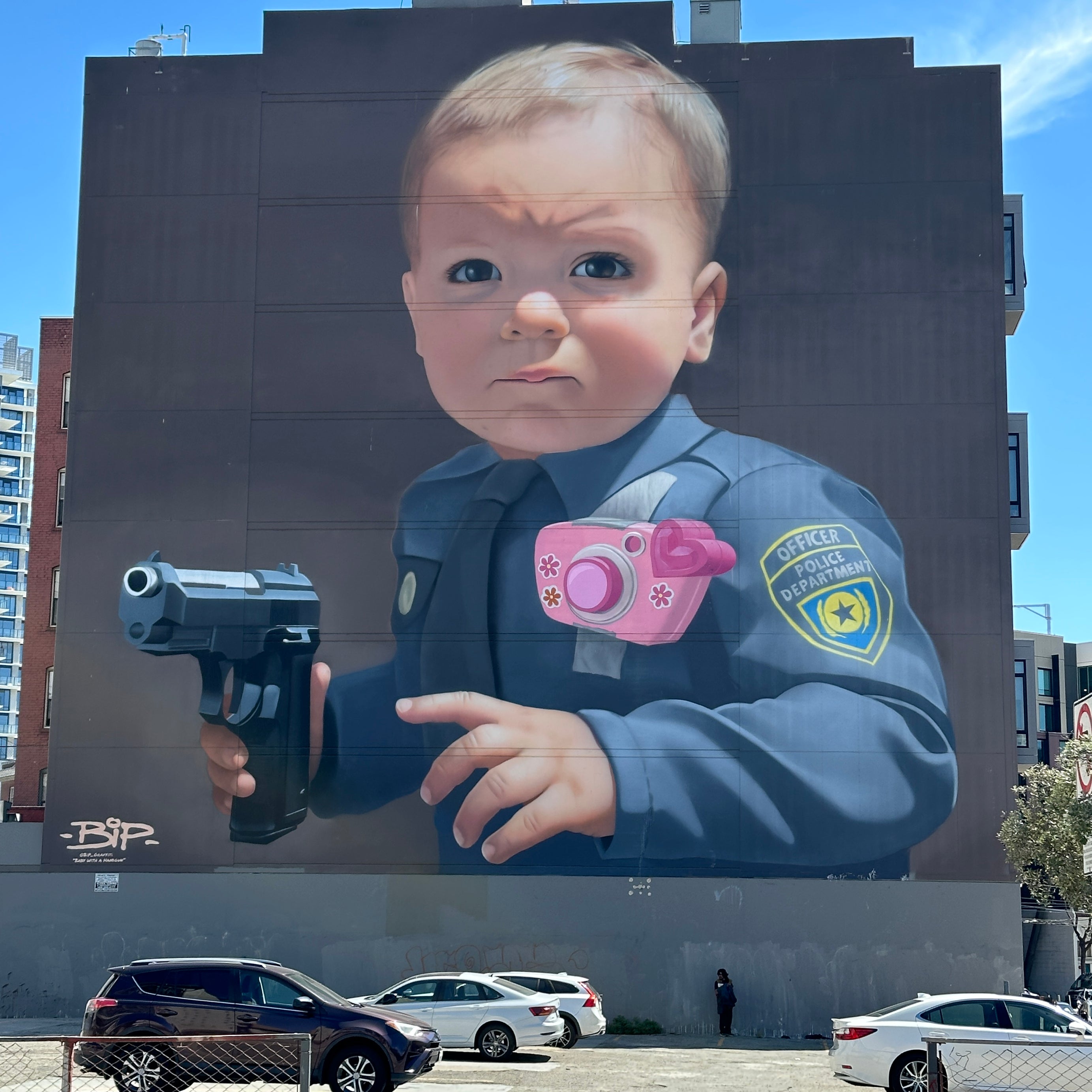 Class Trip San Francisco Street Art Tour — small teams navigating Balmy Alley with the app