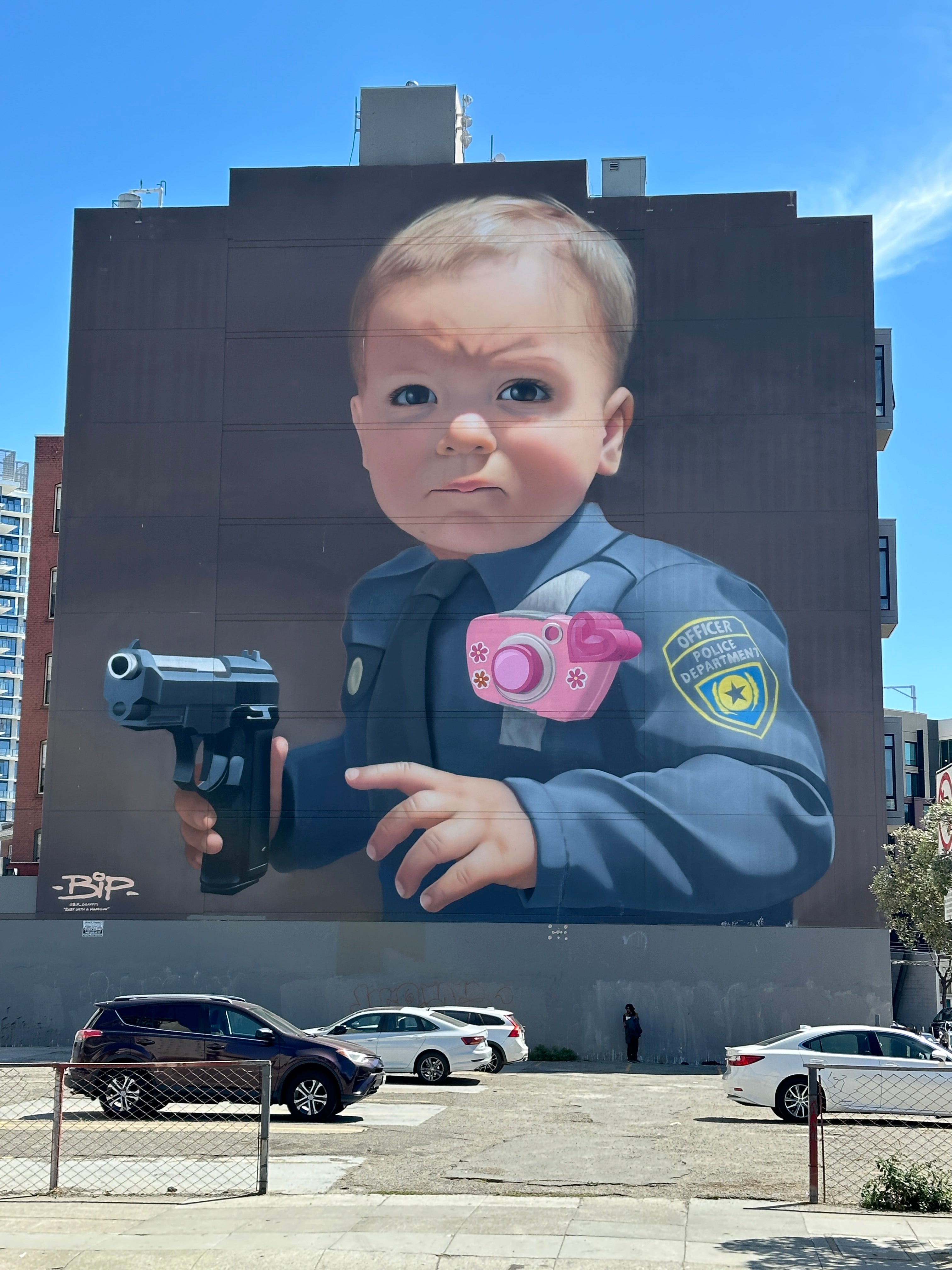 Class Trip San Francisco Street Art Tour — small teams navigating Balmy Alley with the app